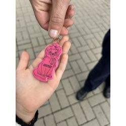 odblask na dłoni ucznia
